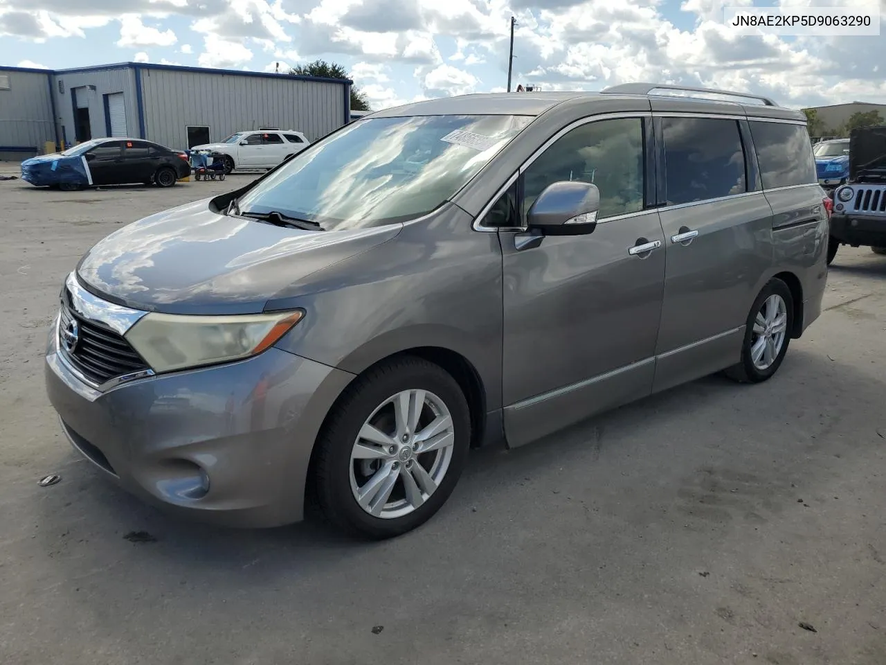 2013 Nissan Quest S VIN: JN8AE2KP5D9063290 Lot: 74856354