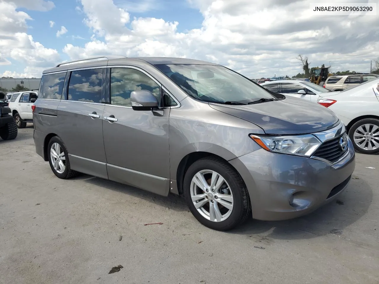 2013 Nissan Quest S VIN: JN8AE2KP5D9063290 Lot: 74856354