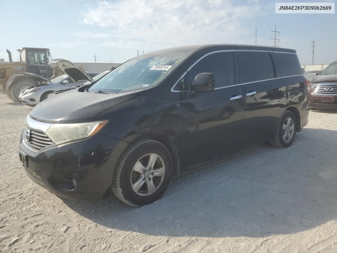 JN8AE2KP3D9062669 2013 Nissan Quest S