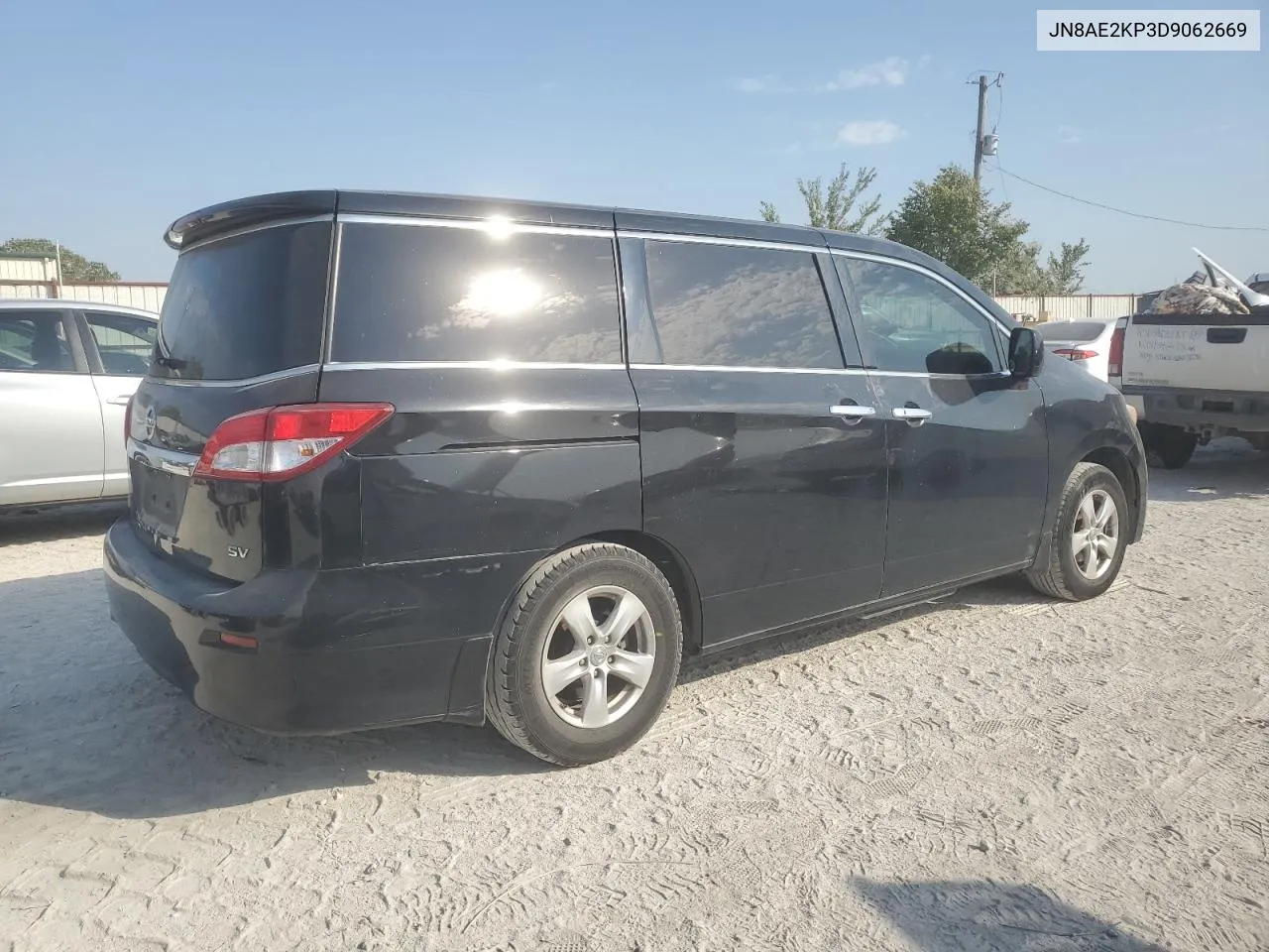 JN8AE2KP3D9062669 2013 Nissan Quest S