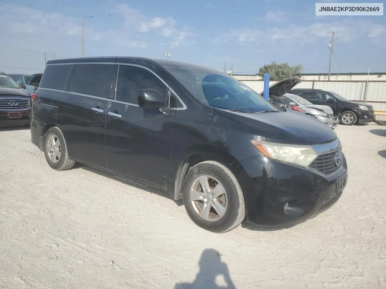 JN8AE2KP3D9062669 2013 Nissan Quest S