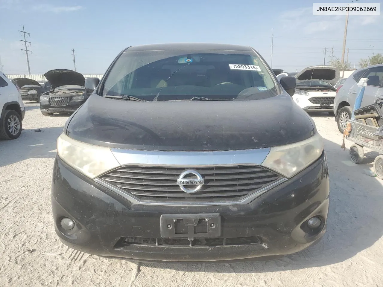 JN8AE2KP3D9062669 2013 Nissan Quest S