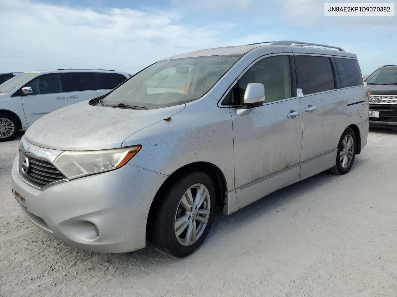 2013 Nissan Quest S VIN: JN8AE2KP1D9070382 Lot: 77130714