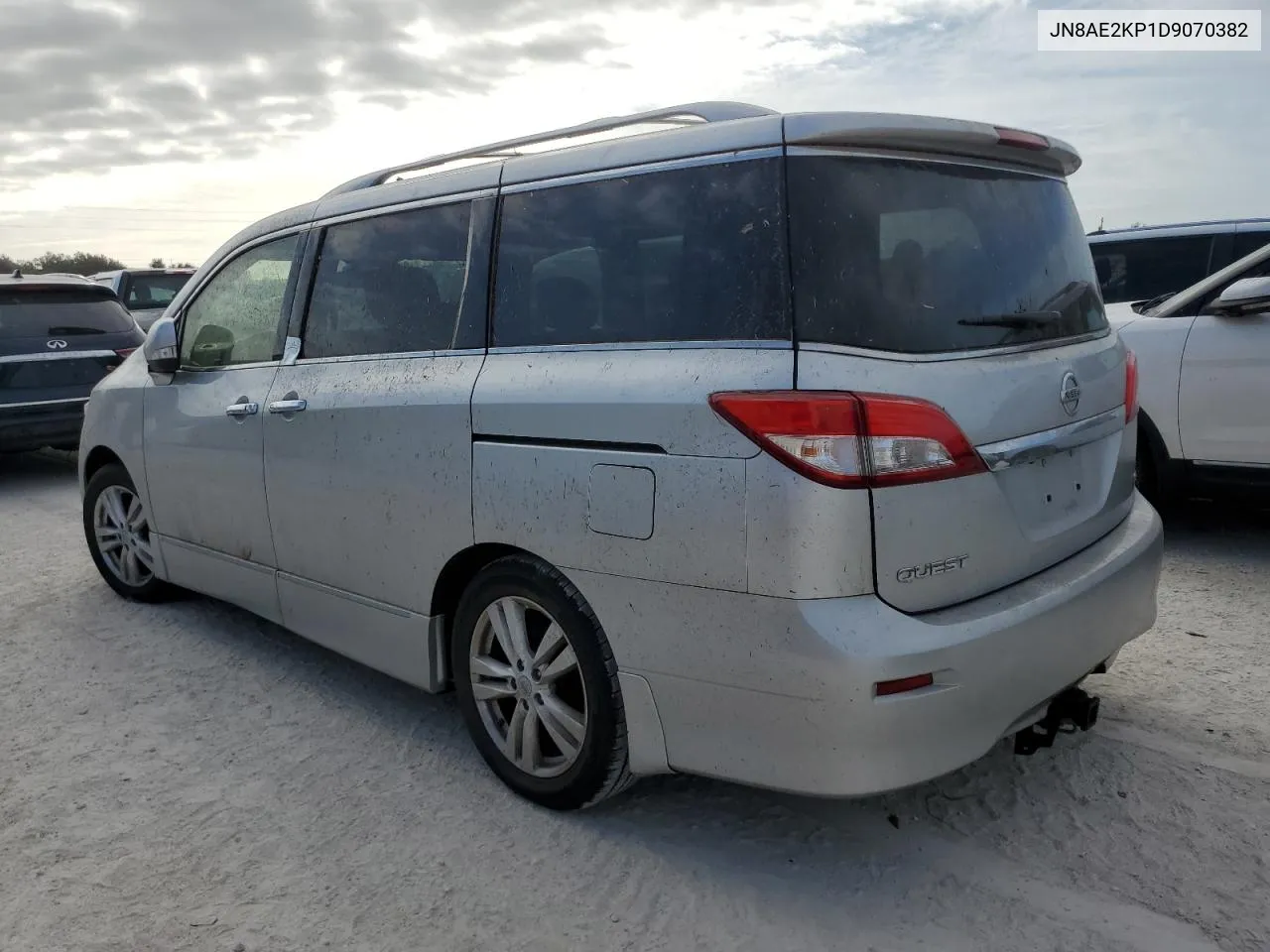 2013 Nissan Quest S VIN: JN8AE2KP1D9070382 Lot: 77130714