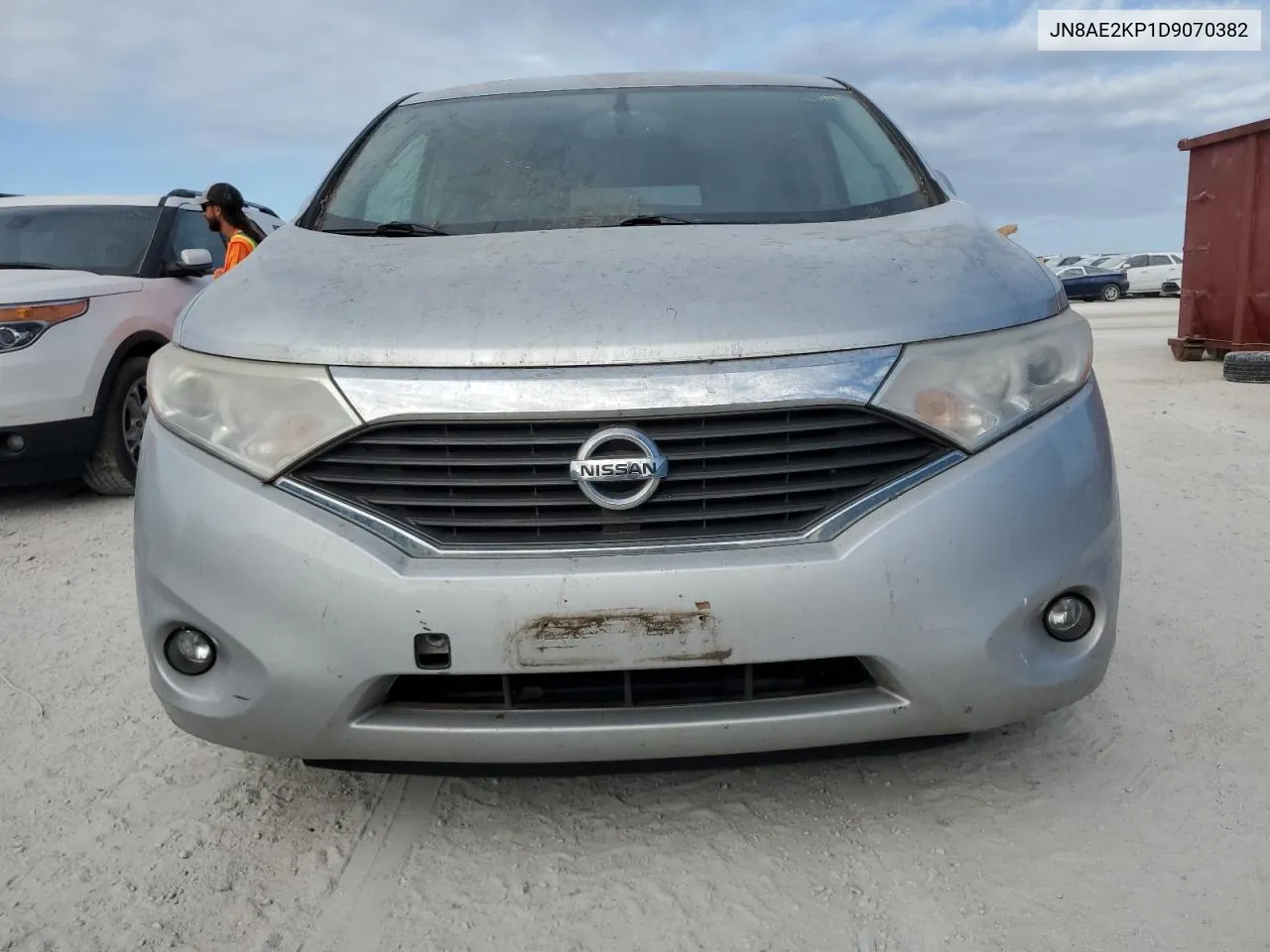 2013 Nissan Quest S VIN: JN8AE2KP1D9070382 Lot: 77130714