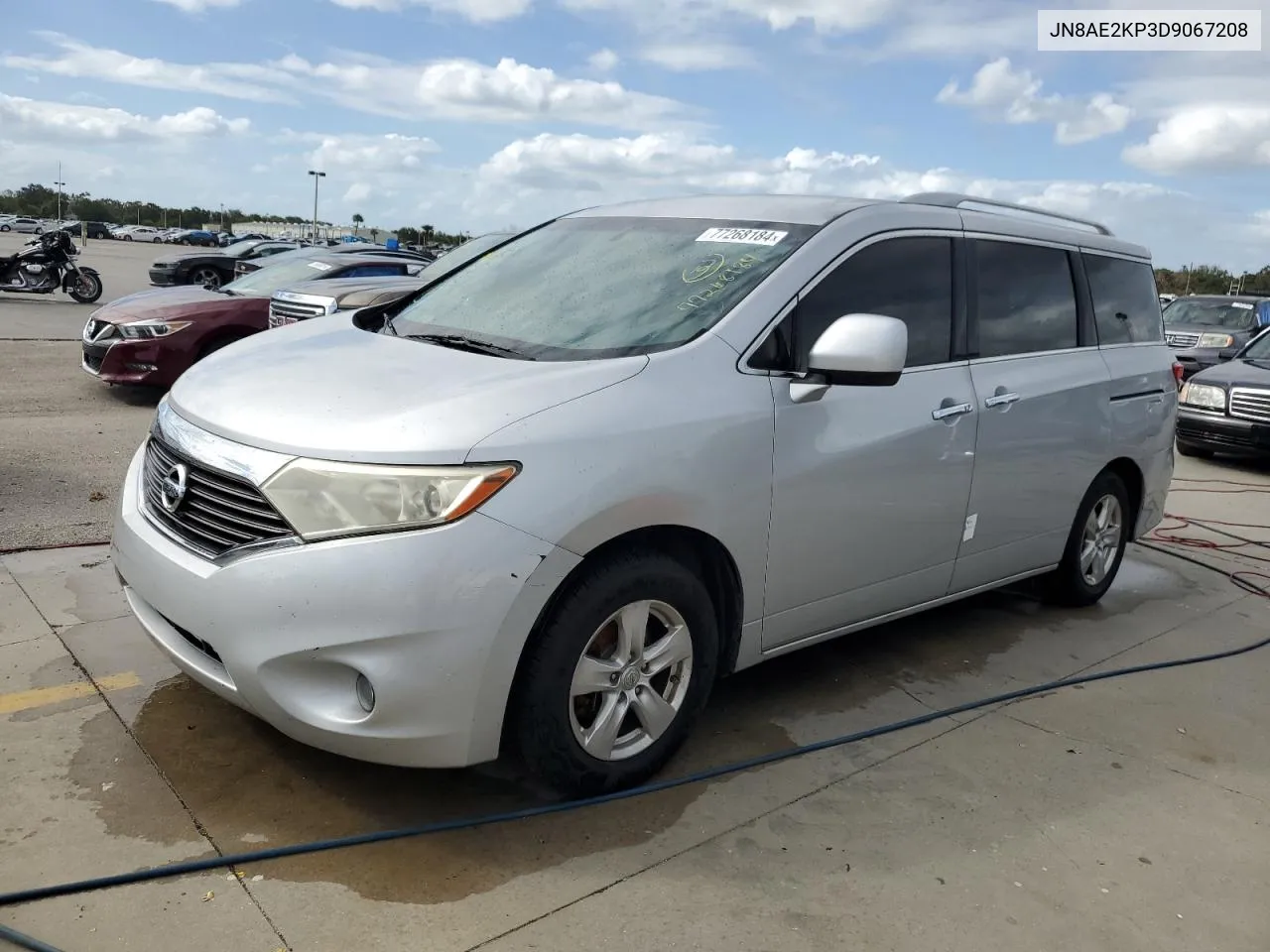 2013 Nissan Quest S VIN: JN8AE2KP3D9067208 Lot: 77268184