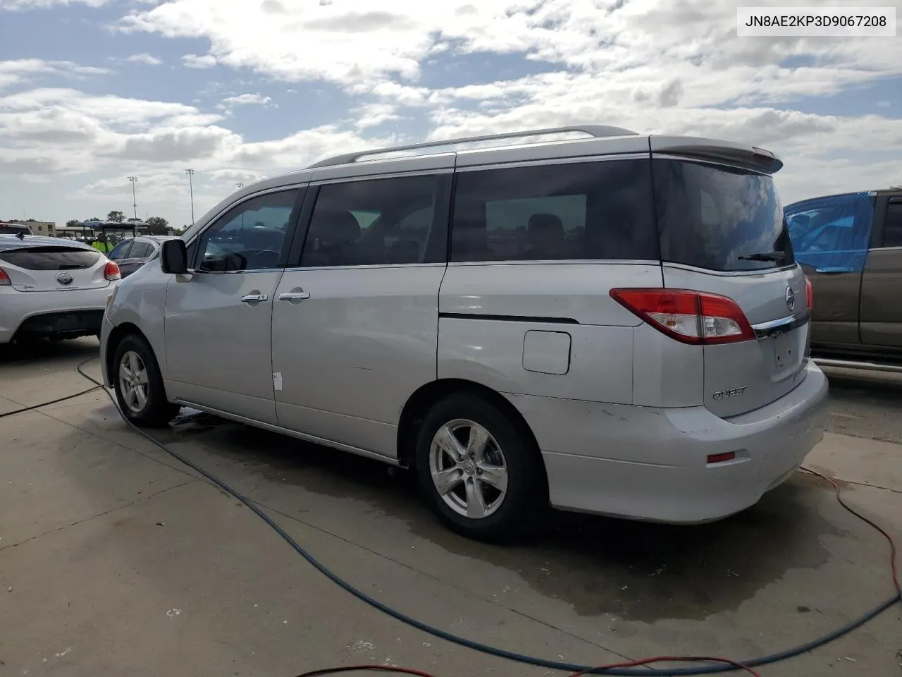 2013 Nissan Quest S VIN: JN8AE2KP3D9067208 Lot: 77268184