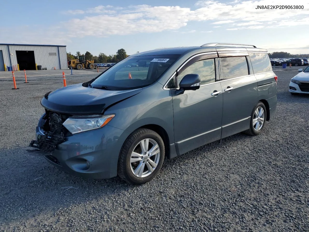 2013 Nissan Quest S VIN: JN8AE2KP2D9063800 Lot: 77766664