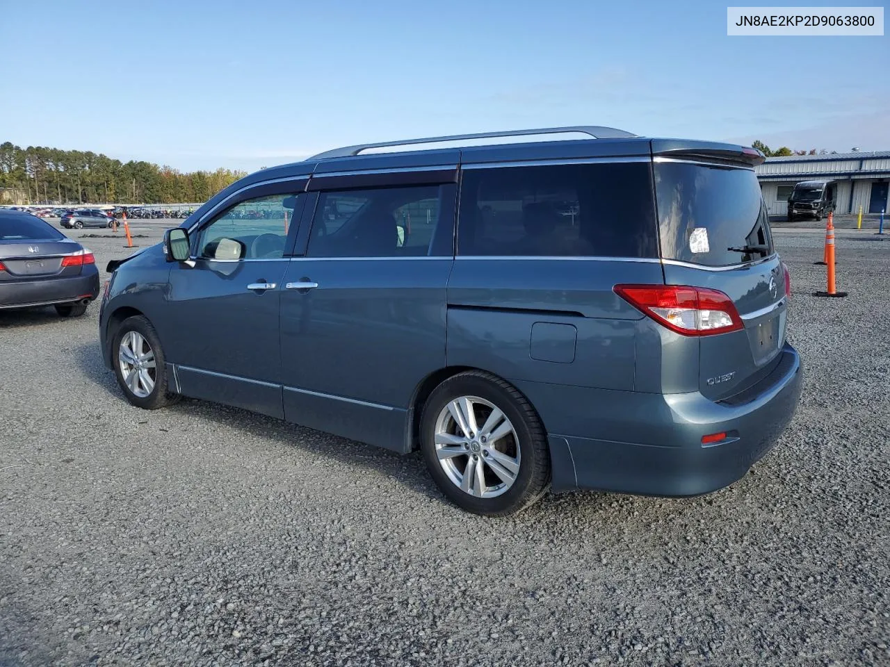 2013 Nissan Quest S VIN: JN8AE2KP2D9063800 Lot: 77766664