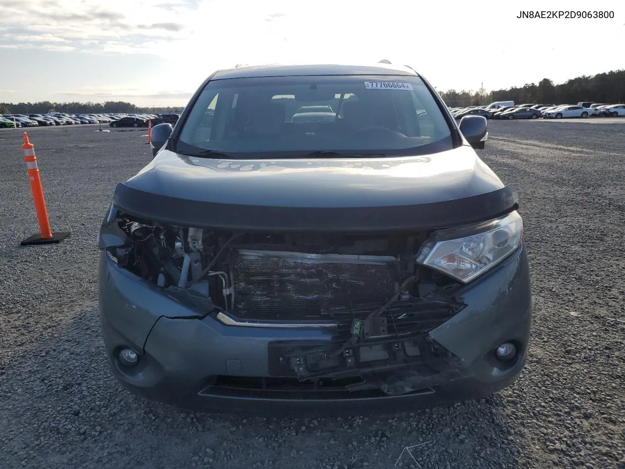 2013 Nissan Quest S VIN: JN8AE2KP2D9063800 Lot: 77766664