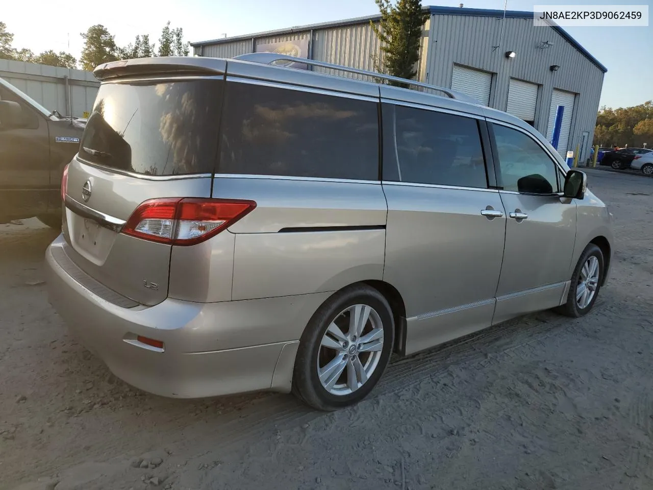 2013 Nissan Quest S VIN: JN8AE2KP3D9062459 Lot: 77803644