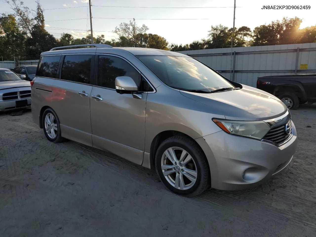 2013 Nissan Quest S VIN: JN8AE2KP3D9062459 Lot: 77803644