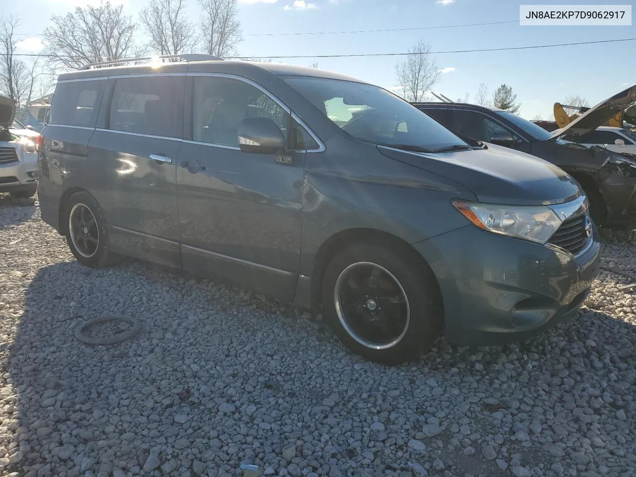 2013 Nissan Quest S VIN: JN8AE2KP7D9062917 Lot: 80273014