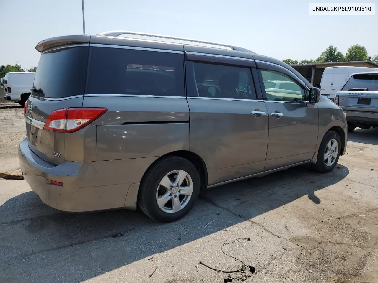 2014 Nissan Quest S VIN: JN8AE2KP6E9103510 Lot: 65593174