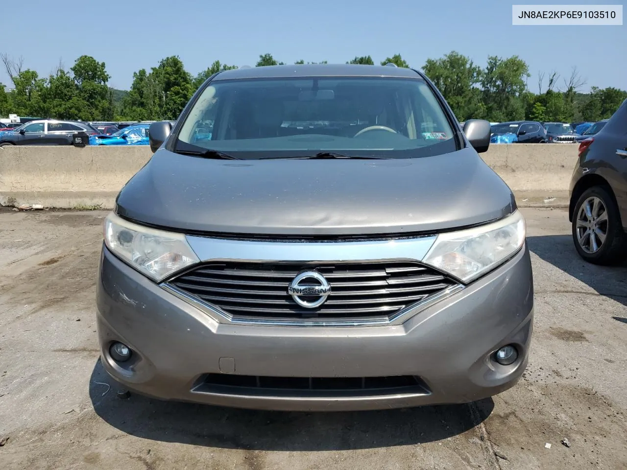 2014 Nissan Quest S VIN: JN8AE2KP6E9103510 Lot: 65593174