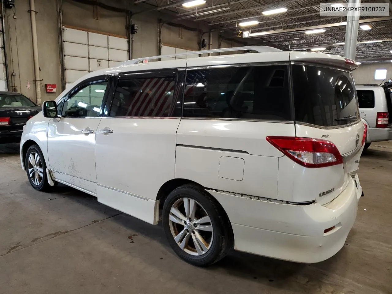 2014 Nissan Quest S VIN: JN8AE2KPXE9100237 Lot: 65910544