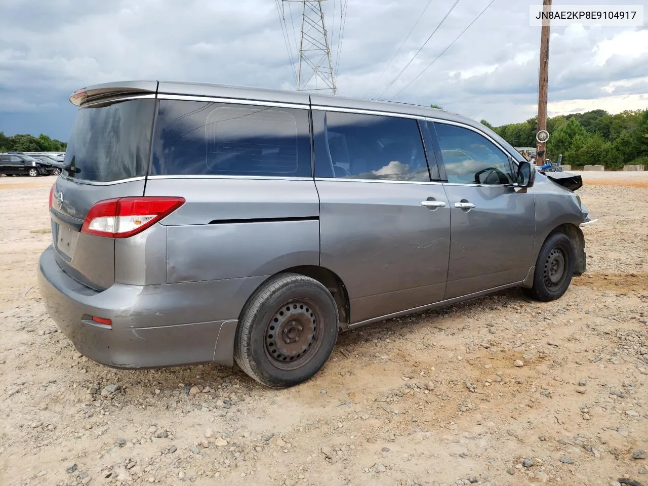 2014 Nissan Quest S VIN: JN8AE2KP8E9104917 Lot: 68271404