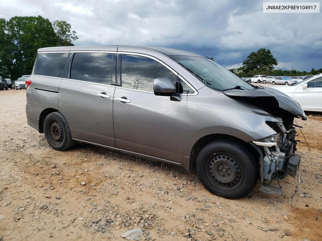 JN8AE2KP8E9104917 2014 Nissan Quest S