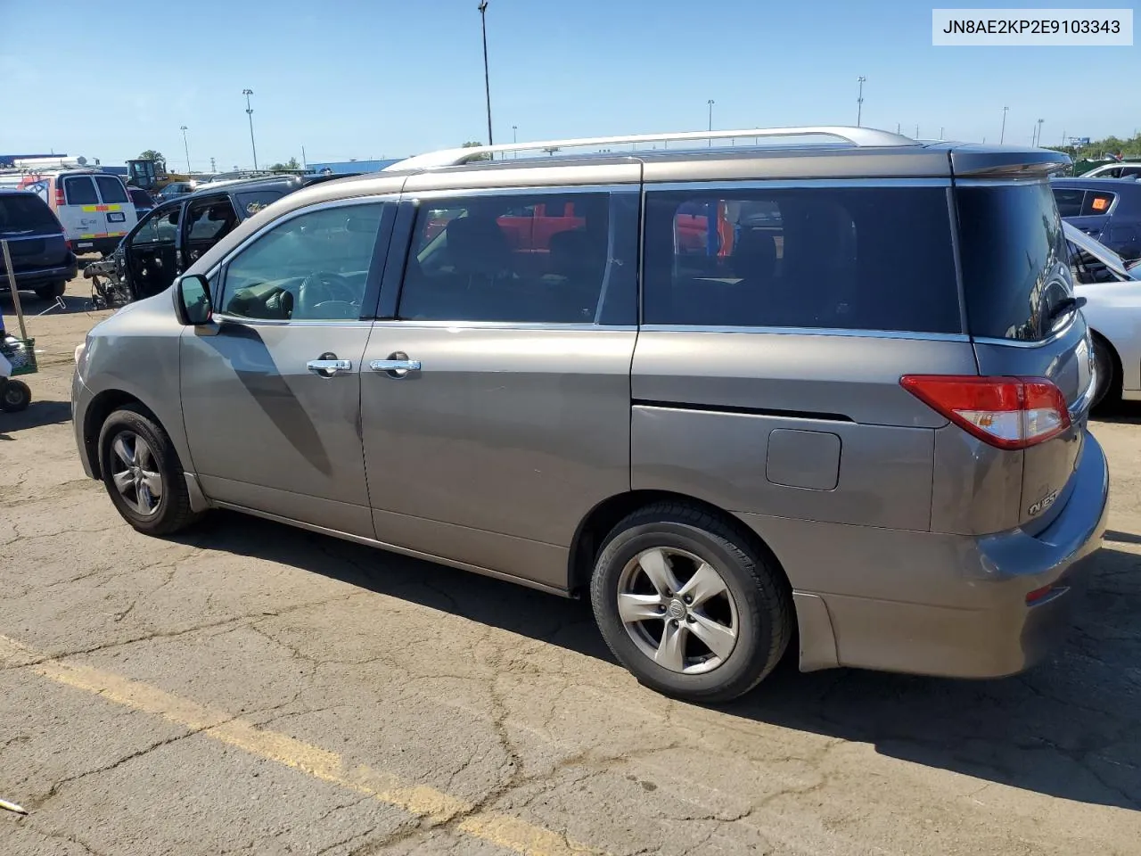 2014 Nissan Quest S VIN: JN8AE2KP2E9103343 Lot: 69182554