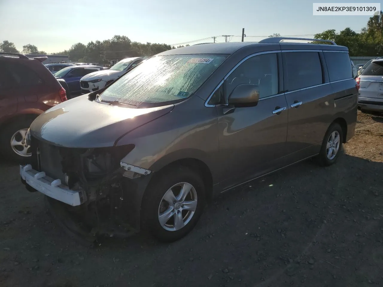 2014 Nissan Quest S VIN: JN8AE2KP3E9101309 Lot: 70335294