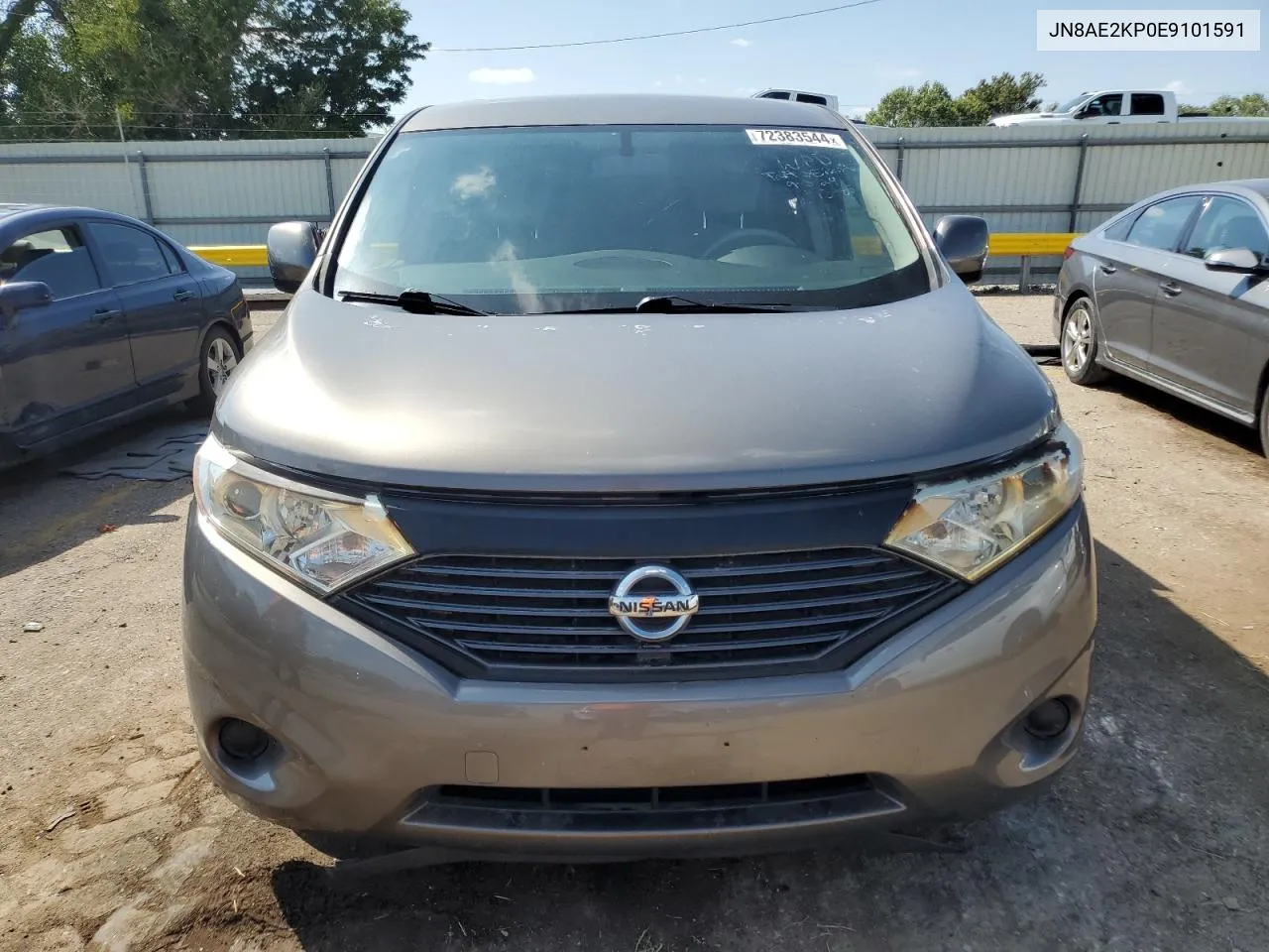 2014 Nissan Quest S VIN: JN8AE2KP0E9101591 Lot: 72383544