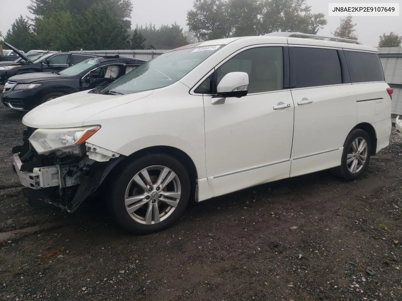 2014 Nissan Quest S VIN: JN8AE2KP2E9107649 Lot: 73346414