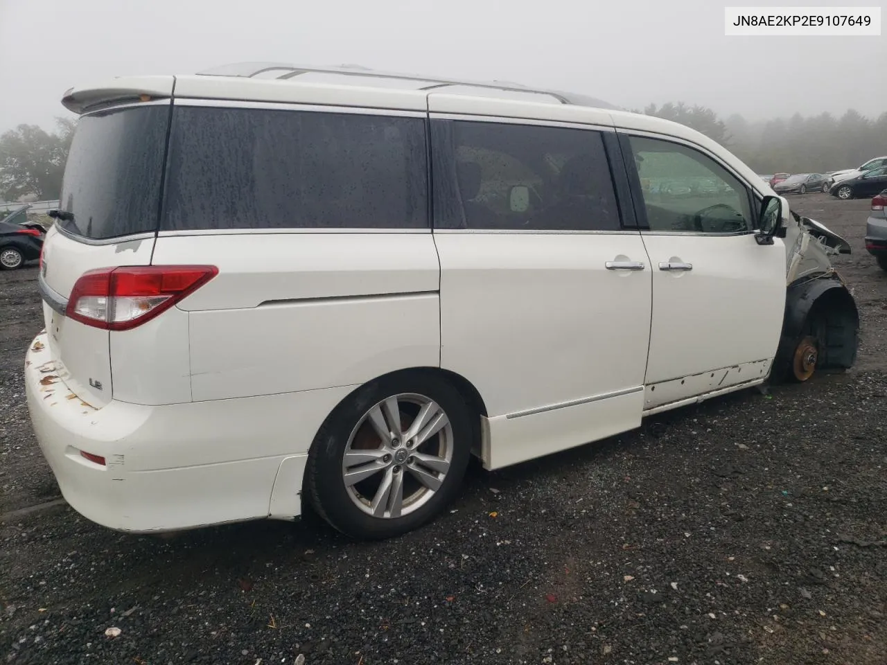 2014 Nissan Quest S VIN: JN8AE2KP2E9107649 Lot: 73346414