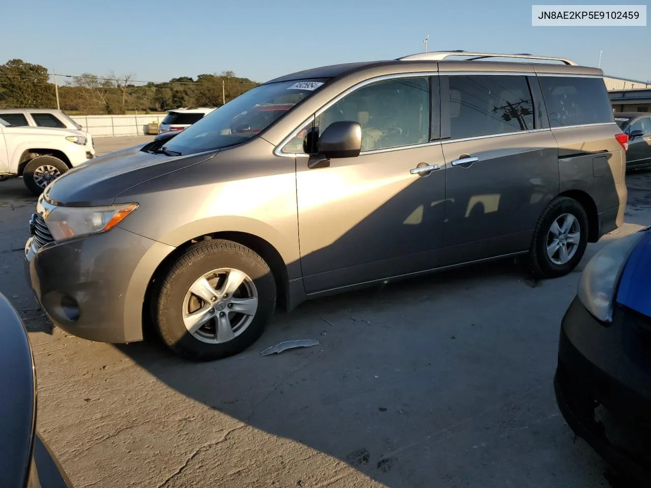 2014 Nissan Quest S VIN: JN8AE2KP5E9102459 Lot: 74925954