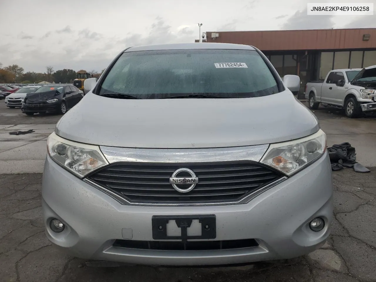 2014 Nissan Quest S VIN: JN8AE2KP4E9106258 Lot: 77762454