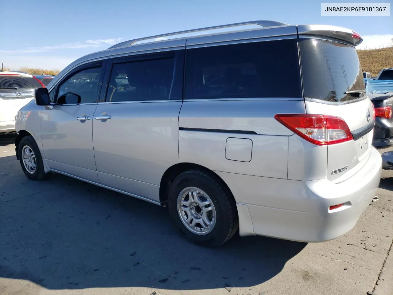 2014 Nissan Quest S VIN: JN8AE2KP6E9101367 Lot: 78171764