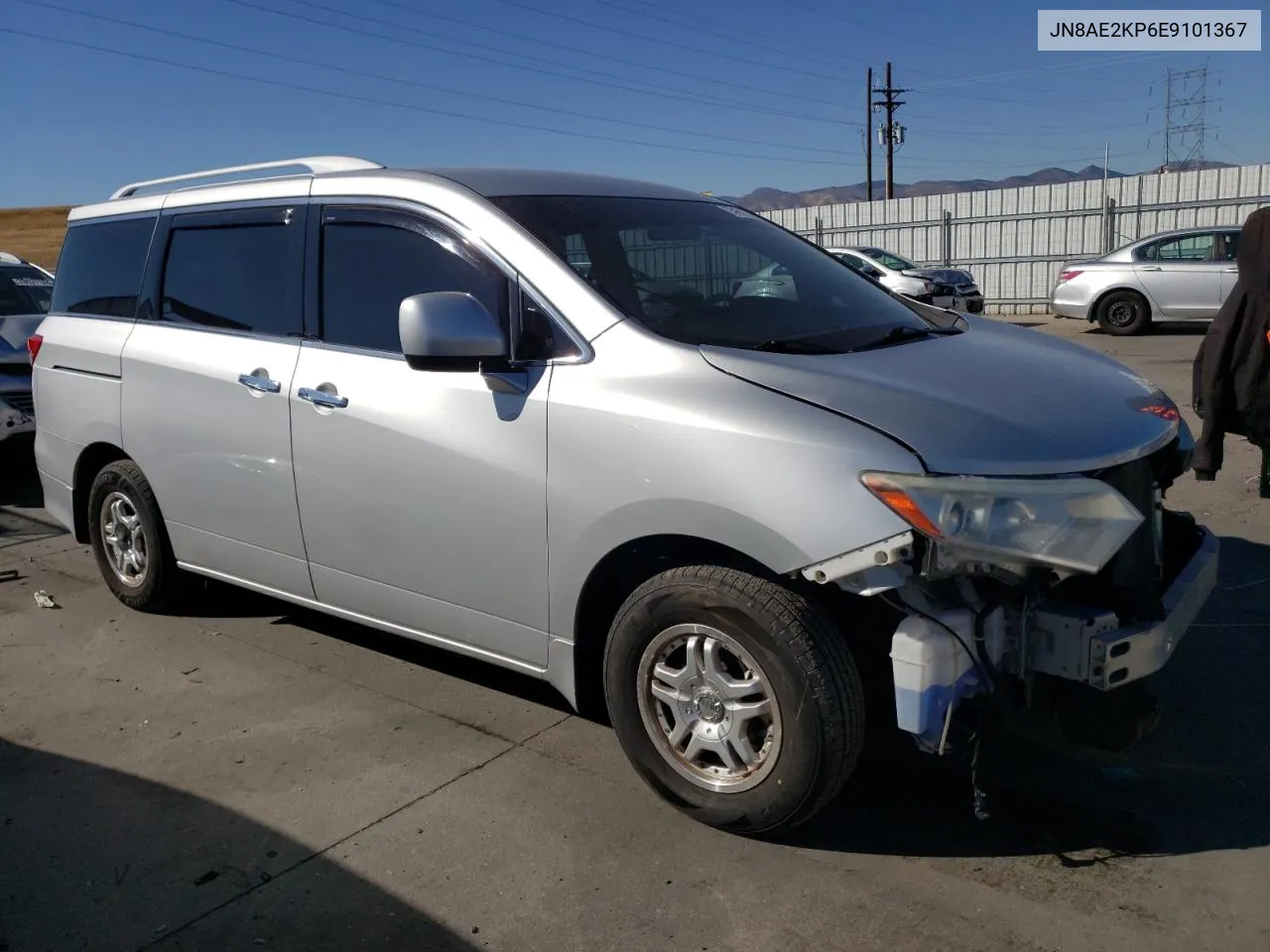 2014 Nissan Quest S VIN: JN8AE2KP6E9101367 Lot: 78171764