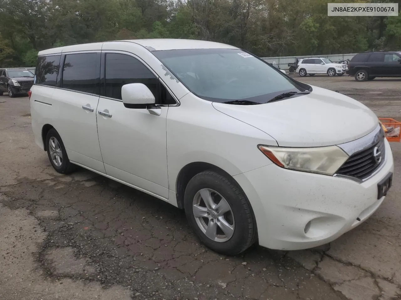 2014 Nissan Quest S VIN: JN8AE2KPXE9100674 Lot: 78482284