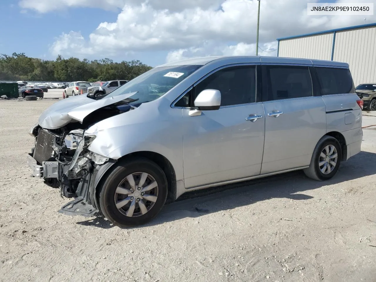 2014 Nissan Quest S VIN: JN8AE2KP9E9102450 Lot: 78511994