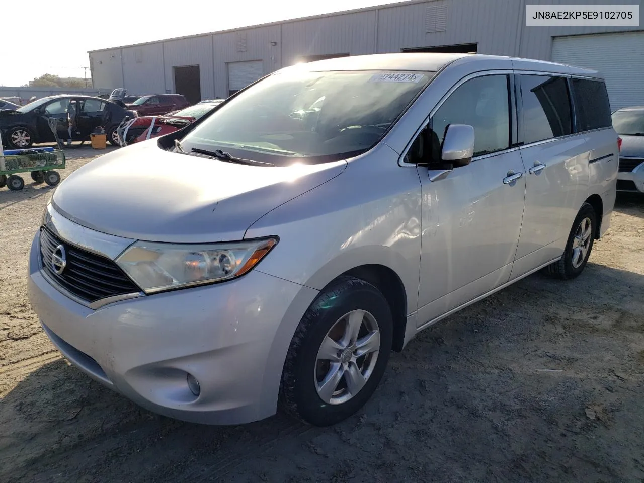 2014 Nissan Quest S VIN: JN8AE2KP5E9102705 Lot: 79744274