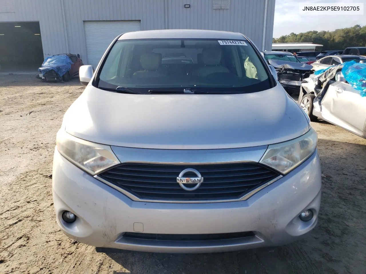 2014 Nissan Quest S VIN: JN8AE2KP5E9102705 Lot: 79744274