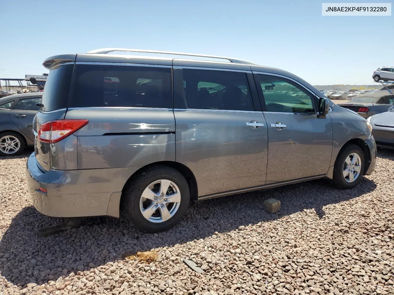 2015 Nissan Quest S VIN: JN8AE2KP4F9132280 Lot: 53493134