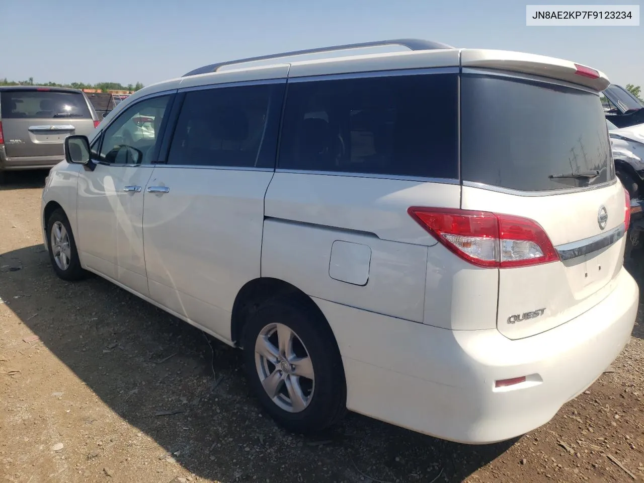 2015 Nissan Quest S VIN: JN8AE2KP7F9123234 Lot: 54245004