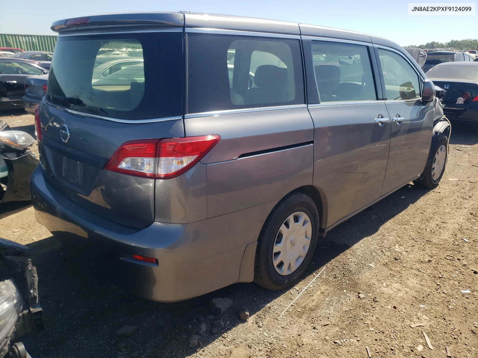 2015 Nissan Quest S VIN: JN8AE2KPXF9124099 Lot: 66275814