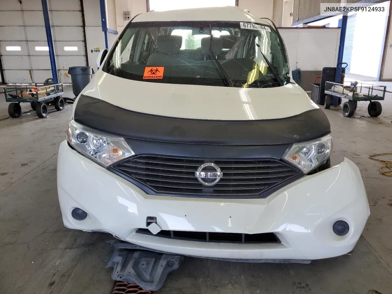 2015 Nissan Quest S VIN: JN8AE2KP5F9124933 Lot: 67792084