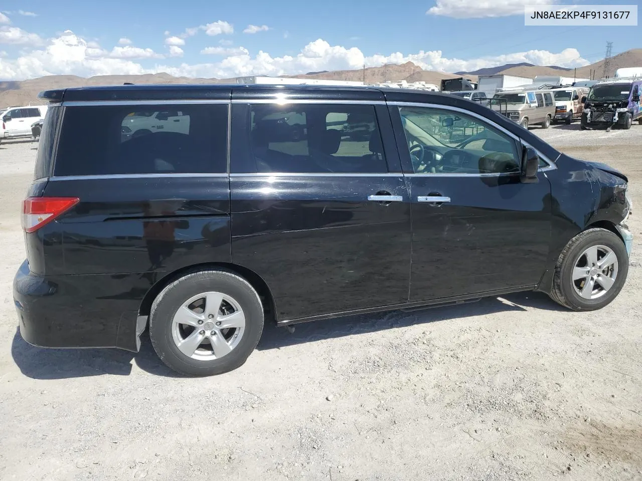 2015 Nissan Quest S VIN: JN8AE2KP4F9131677 Lot: 68714224