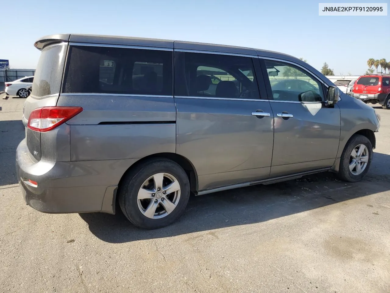 2015 Nissan Quest S VIN: JN8AE2KP7F9120995 Lot: 68998494