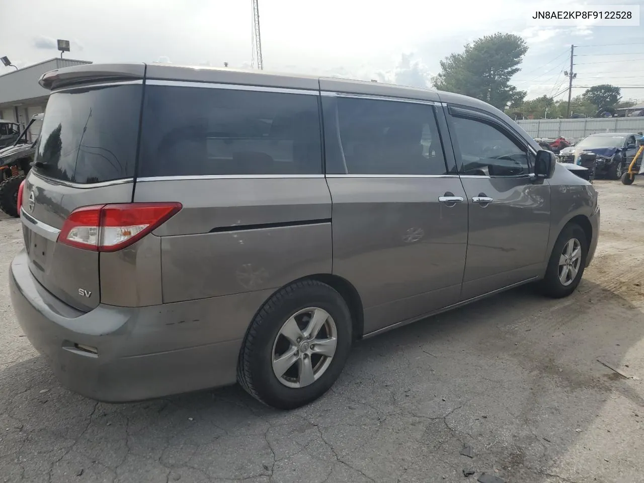 2015 Nissan Quest S VIN: JN8AE2KP8F9122528 Lot: 70295284