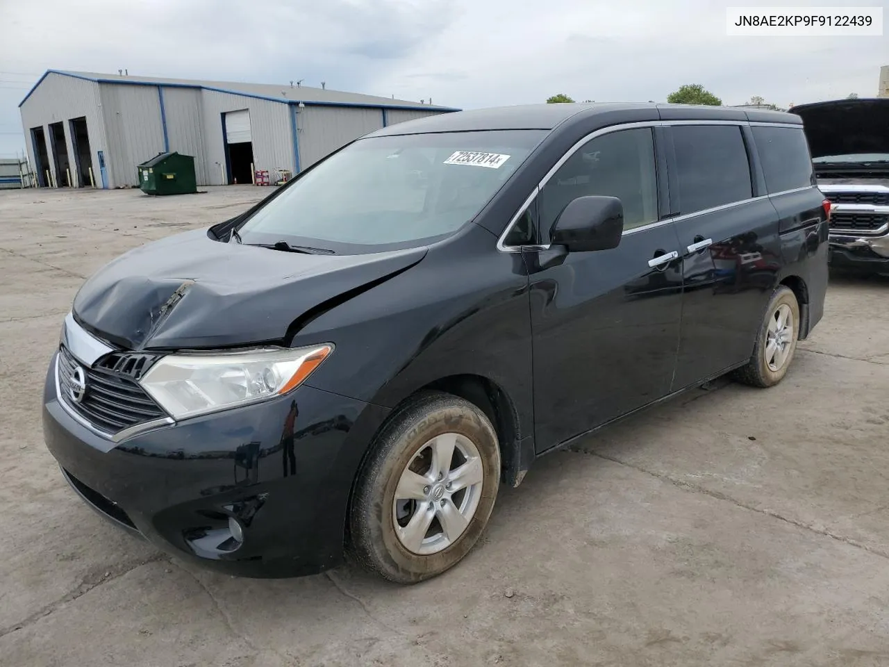 2015 Nissan Quest S VIN: JN8AE2KP9F9122439 Lot: 72537814