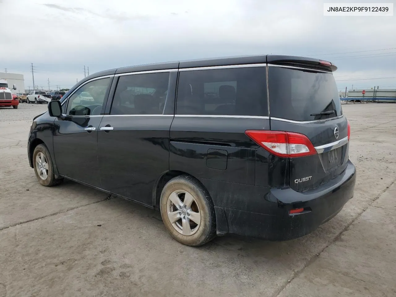 2015 Nissan Quest S VIN: JN8AE2KP9F9122439 Lot: 72537814