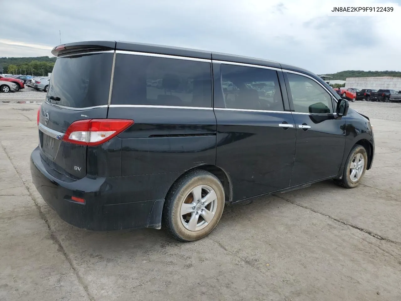 2015 Nissan Quest S VIN: JN8AE2KP9F9122439 Lot: 72537814