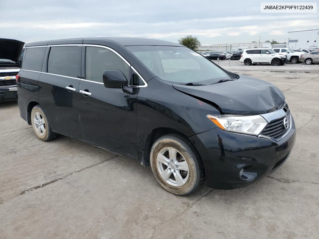 2015 Nissan Quest S VIN: JN8AE2KP9F9122439 Lot: 72537814