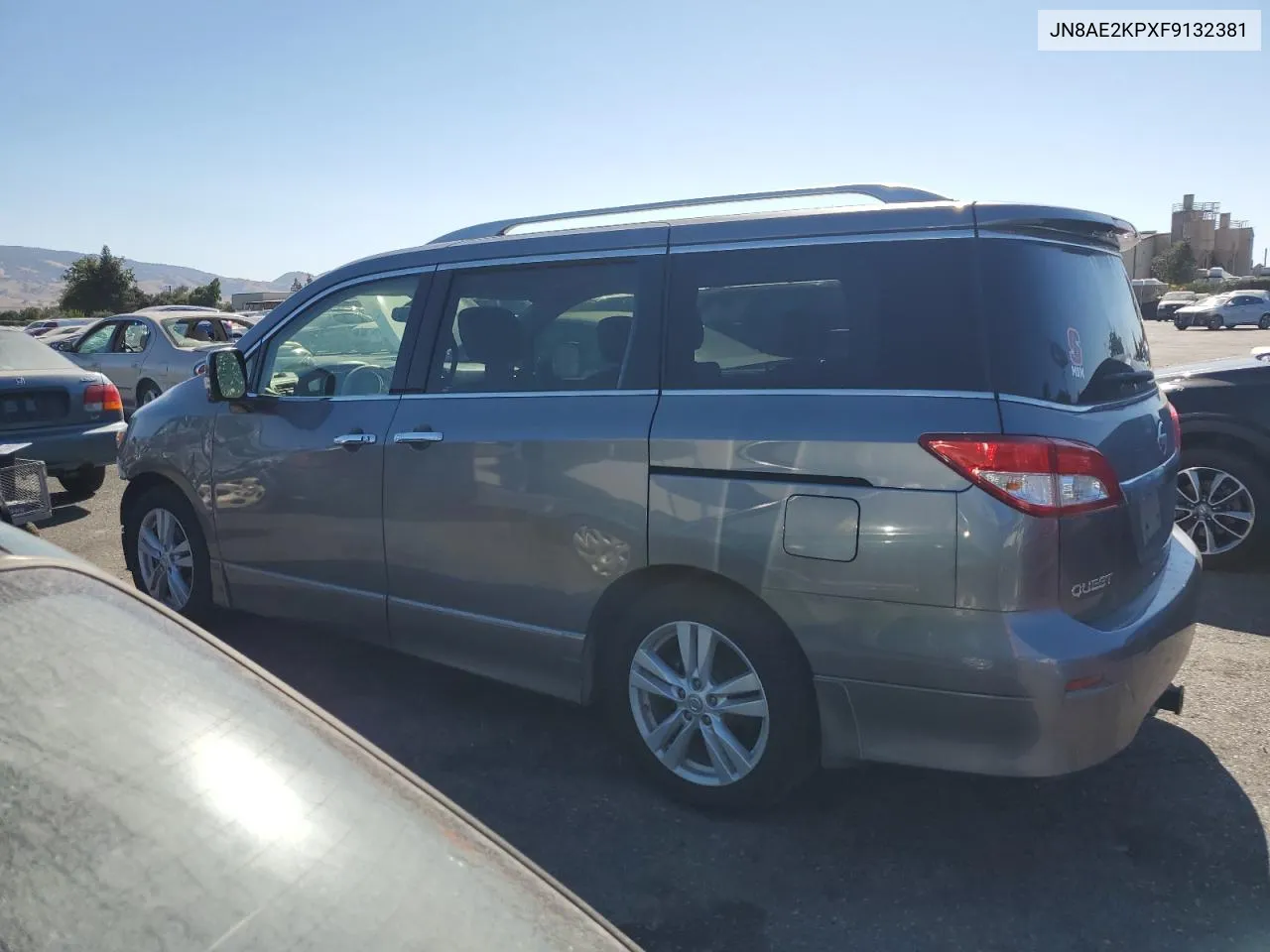 2015 Nissan Quest S VIN: JN8AE2KPXF9132381 Lot: 72703884