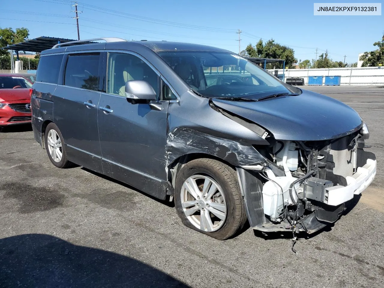 2015 Nissan Quest S VIN: JN8AE2KPXF9132381 Lot: 72703884