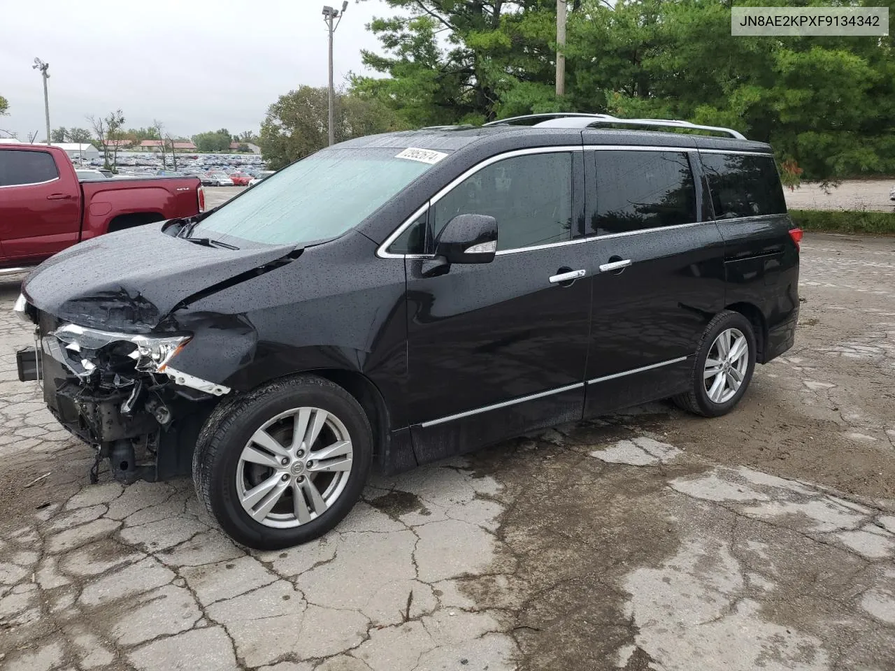 2015 Nissan Quest S VIN: JN8AE2KPXF9134342 Lot: 72952674