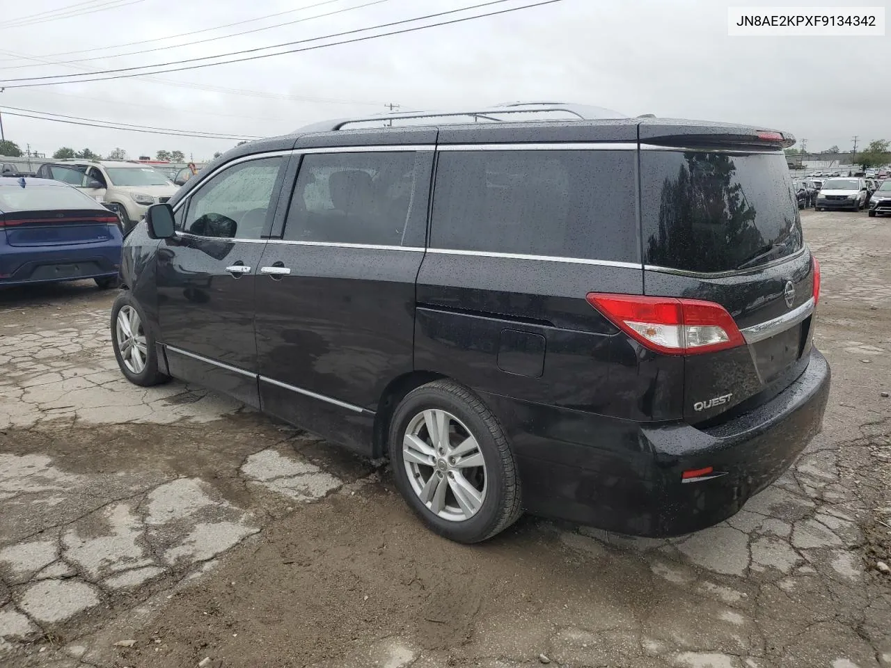 2015 Nissan Quest S VIN: JN8AE2KPXF9134342 Lot: 72952674